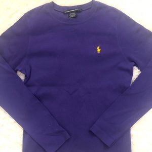 RALPH LAUREN SPORT LONG SLEEVE TEE